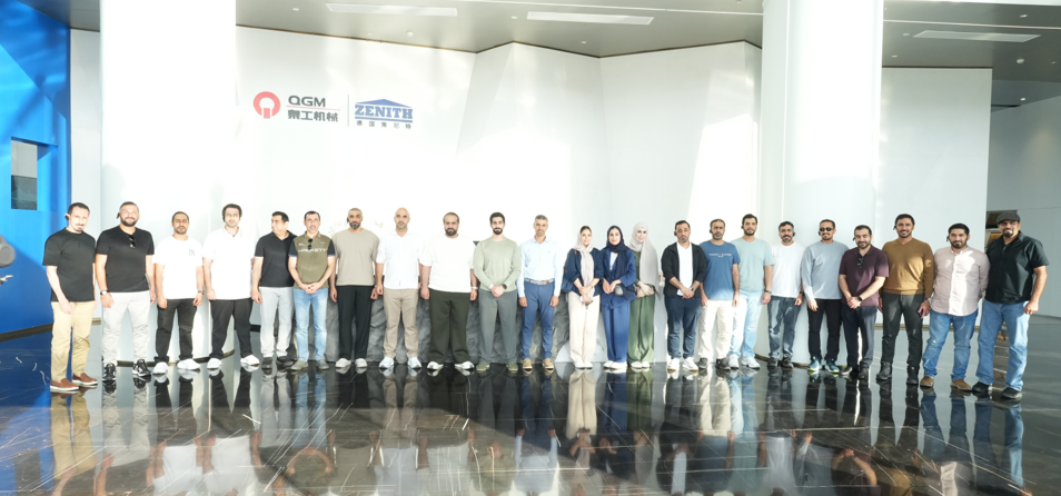 Quangong co, Ltd.: Pont Lachin ak avni vèt Arabi a ak machin brik ki pa tire