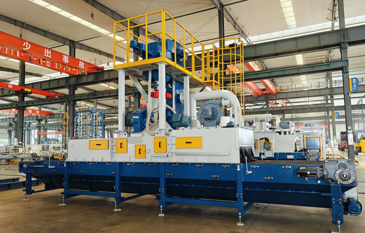 Ekipman Pwosesis Segondè Quangong a sibi yon amelyorasyon konplè pou pèmèt pwodiksyon blòk estanda